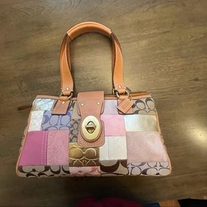 Coach patchwork bag